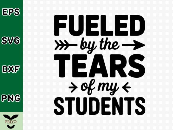 A Bold Craft Graphic for Publishers: Fueled by Tears SVG