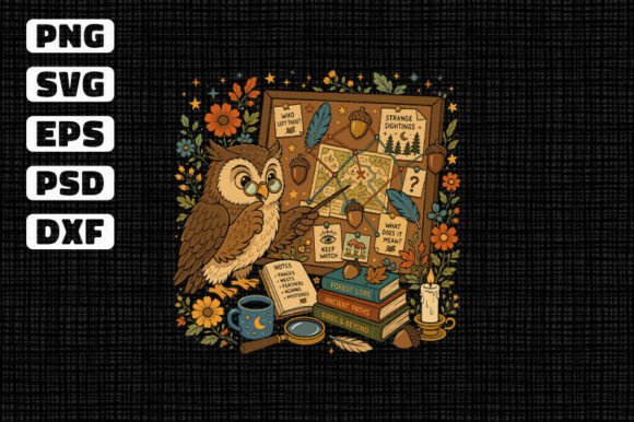 A Designer's Review of the Wise Owl Forest Detective Graphic