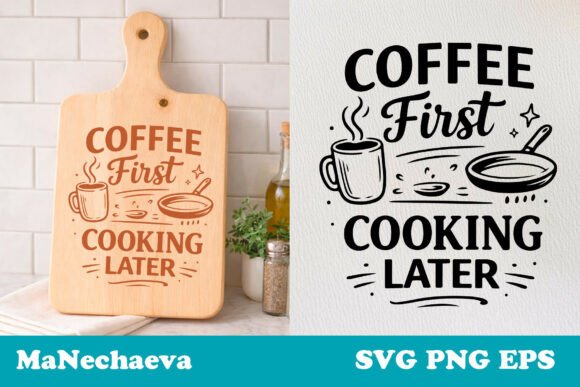 A Fun Graphic Asset for Crafts & Coffee Content