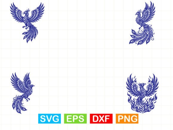 A Phoenix SVG for Modern Graphics and Creative Crafts