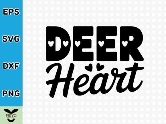 A Publisher's Review: Deer Heart SVG for Craft and Graphics Content