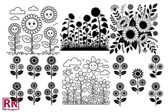 Crafting Your Brand Story with a Sunflower Field SVG Bundle