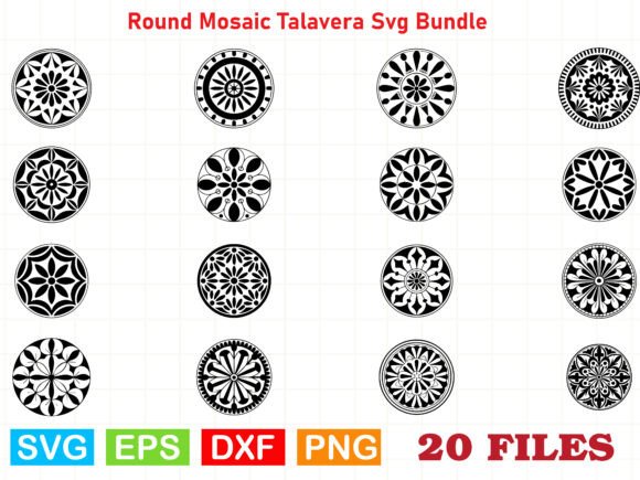 Evaluating Round Mosaic Talavera for Real Embroidery Projects