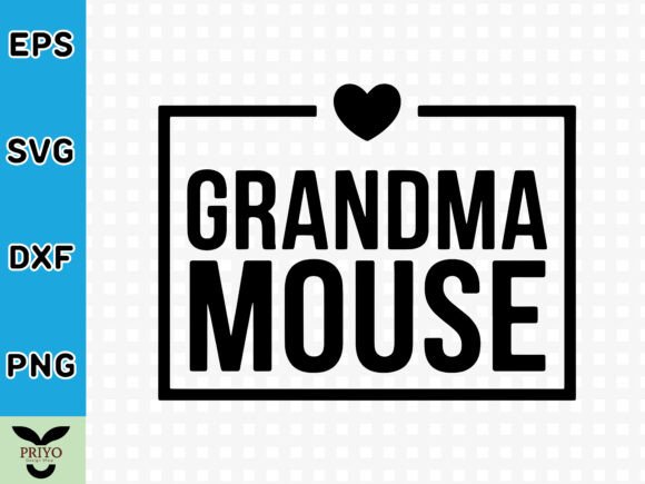 Grandma Mouse SVG: A Crafty Graphics Asset