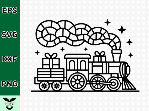 Holiday Gift Train Express SVG: Graphics & Crafts Review