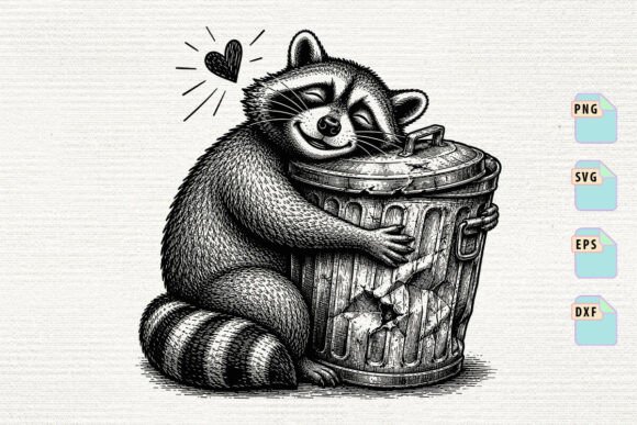 The “Trash Panda” Embroidery Design That Delivers Charm